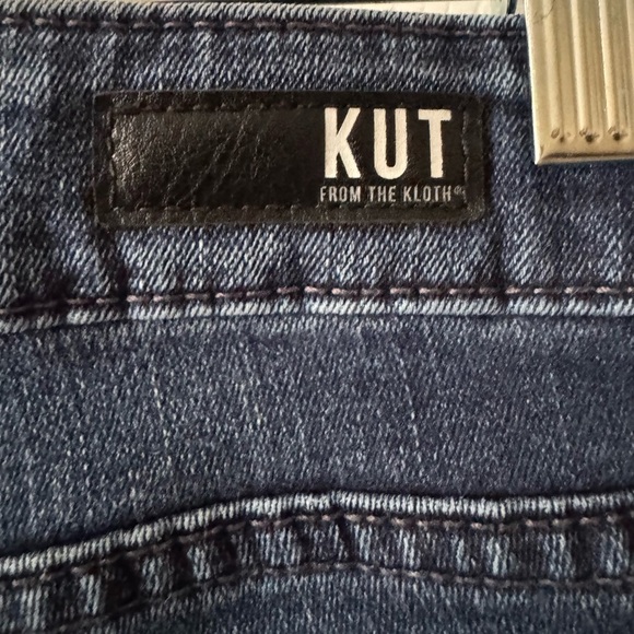 Kut From The Kloth Womens Diana Slim Skinny Jeans Blue Stretch Dark Wash 14 - Picture 4 of 8